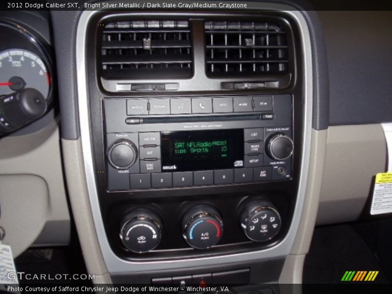 Bright Silver Metallic / Dark Slate Gray/Medium Graystone 2012 Dodge Caliber SXT