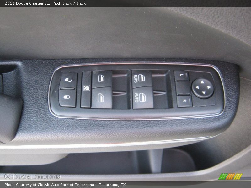 Pitch Black / Black 2012 Dodge Charger SE