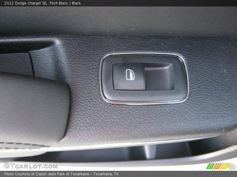 Pitch Black / Black 2012 Dodge Charger SE