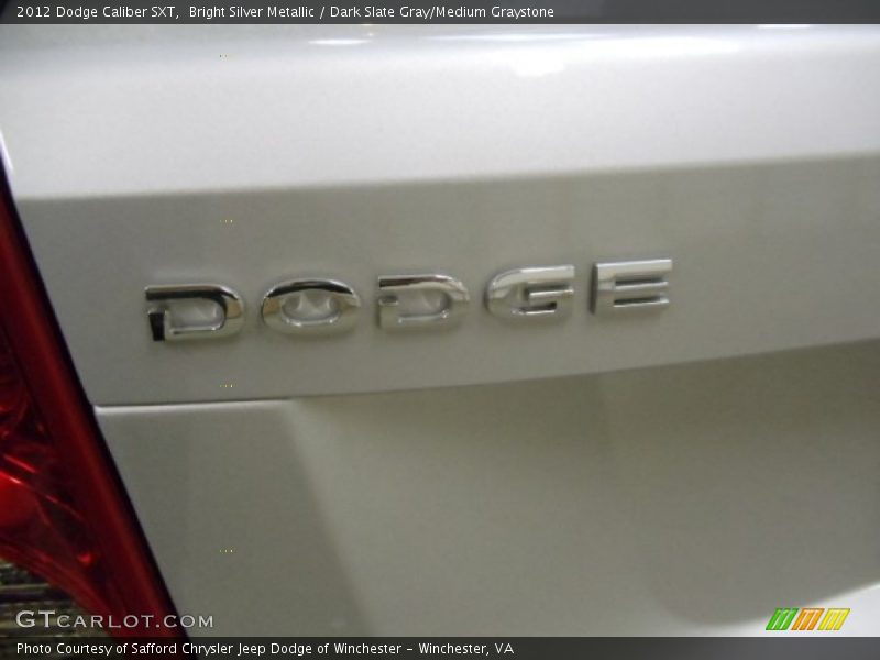 Bright Silver Metallic / Dark Slate Gray/Medium Graystone 2012 Dodge Caliber SXT