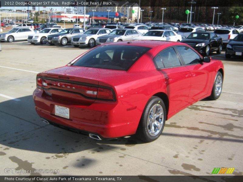 Redline 3-Coat Pearl / Black 2012 Dodge Charger SXT Plus