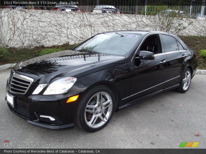  2011 E 550 Sedan Black