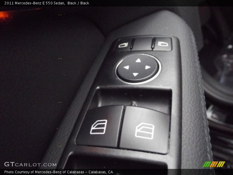 Black / Black 2011 Mercedes-Benz E 550 Sedan