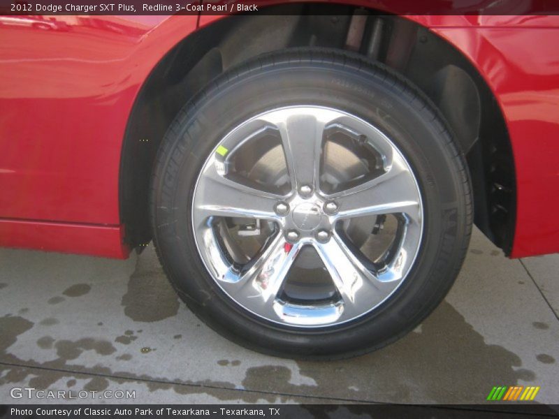 Redline 3-Coat Pearl / Black 2012 Dodge Charger SXT Plus