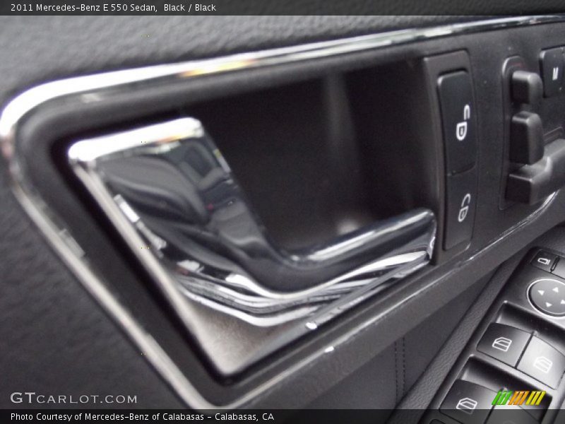 Black / Black 2011 Mercedes-Benz E 550 Sedan