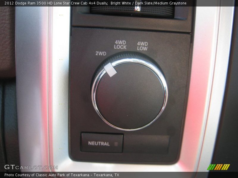 Bright White / Dark Slate/Medium Graystone 2012 Dodge Ram 3500 HD Lone Star Crew Cab 4x4 Dually