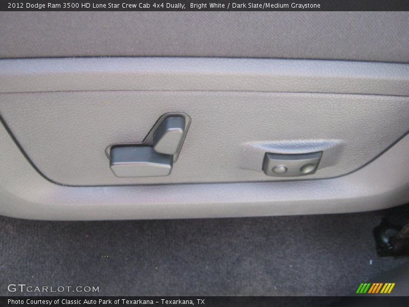 Bright White / Dark Slate/Medium Graystone 2012 Dodge Ram 3500 HD Lone Star Crew Cab 4x4 Dually