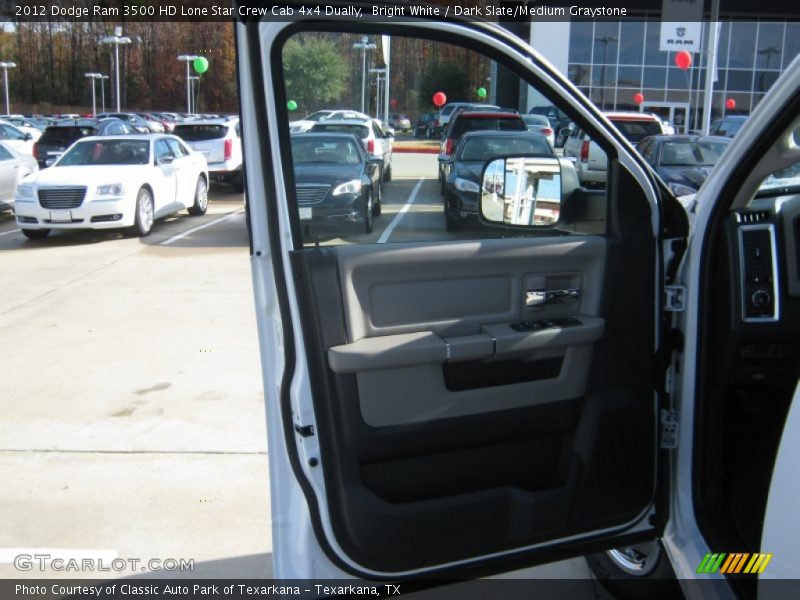 Bright White / Dark Slate/Medium Graystone 2012 Dodge Ram 3500 HD Lone Star Crew Cab 4x4 Dually