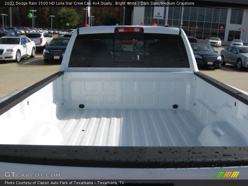 Bright White / Dark Slate/Medium Graystone 2012 Dodge Ram 3500 HD Lone Star Crew Cab 4x4 Dually
