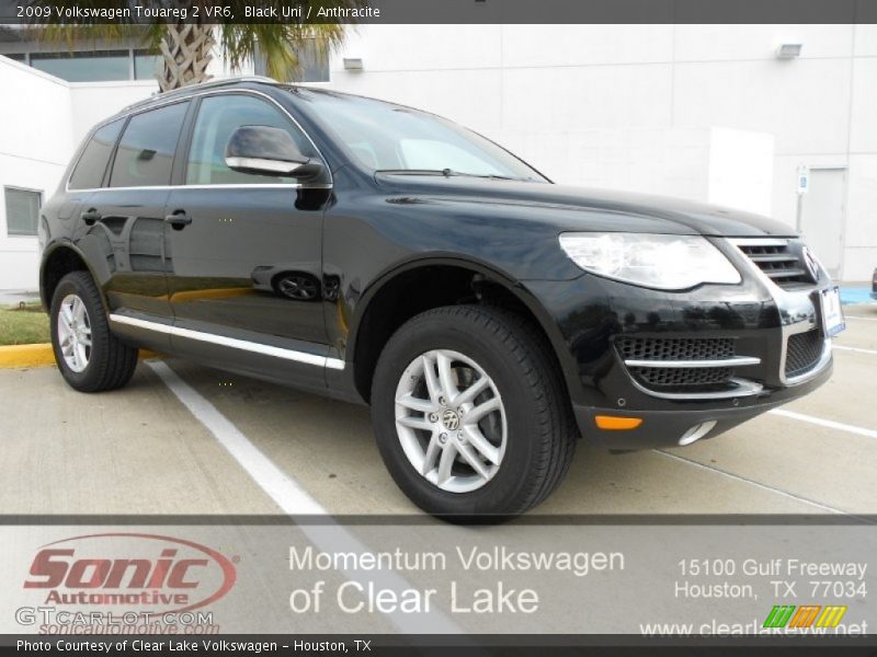 Black Uni / Anthracite 2009 Volkswagen Touareg 2 VR6