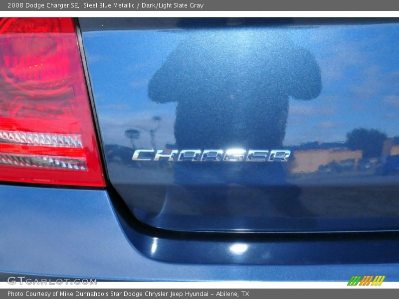 Steel Blue Metallic / Dark/Light Slate Gray 2008 Dodge Charger SE