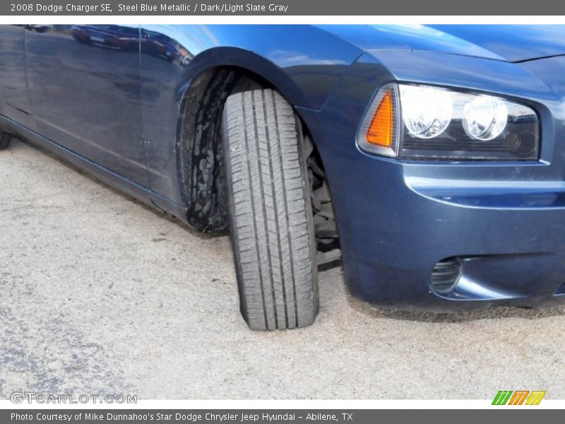 Steel Blue Metallic / Dark/Light Slate Gray 2008 Dodge Charger SE