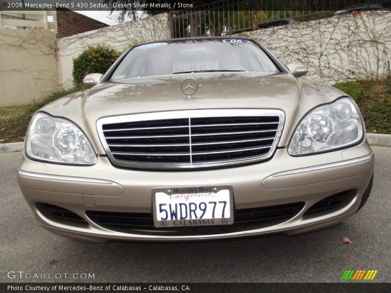 Desert Silver Metallic / Stone 2006 Mercedes-Benz S 430 Sedan