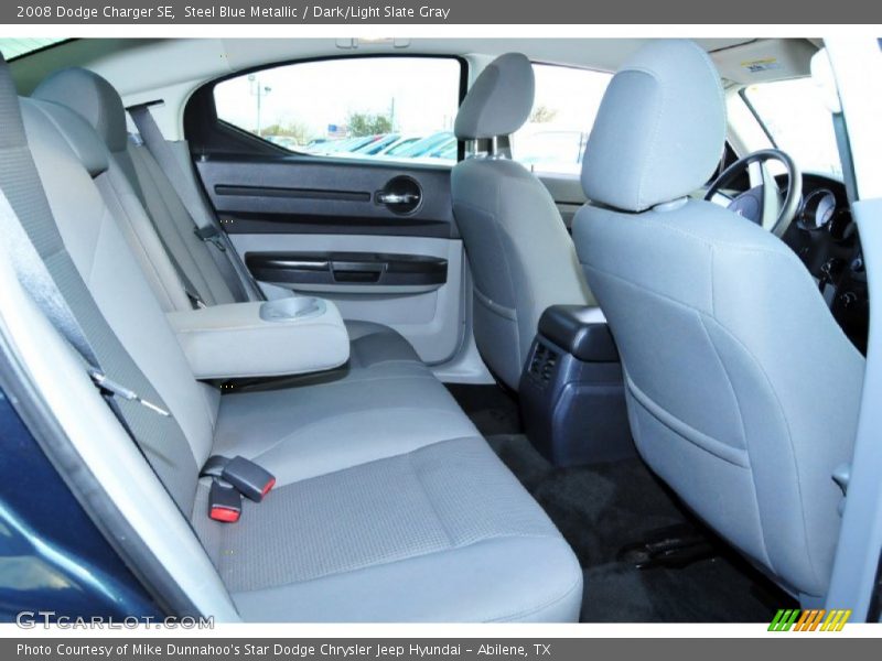 Steel Blue Metallic / Dark/Light Slate Gray 2008 Dodge Charger SE