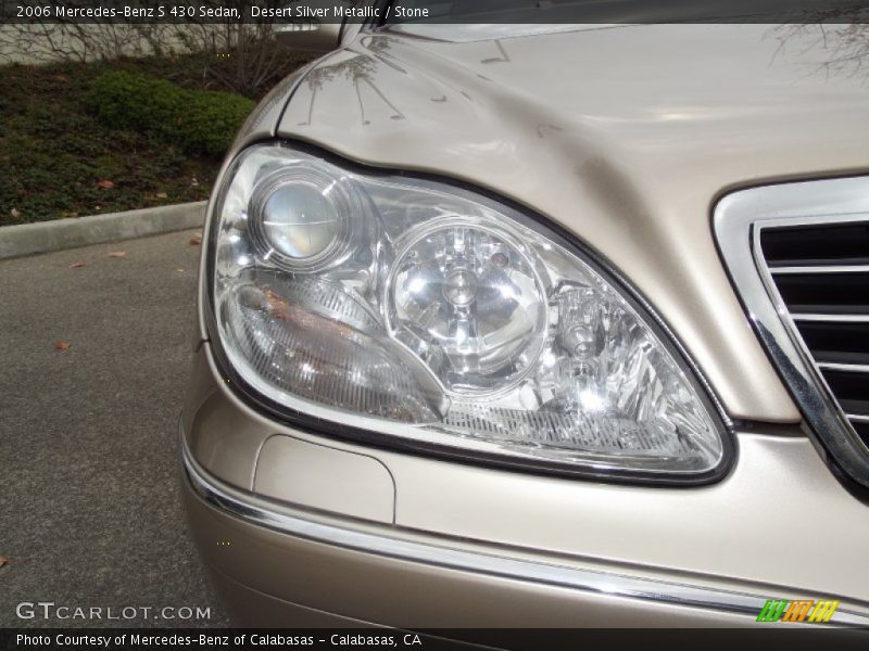 Desert Silver Metallic / Stone 2006 Mercedes-Benz S 430 Sedan