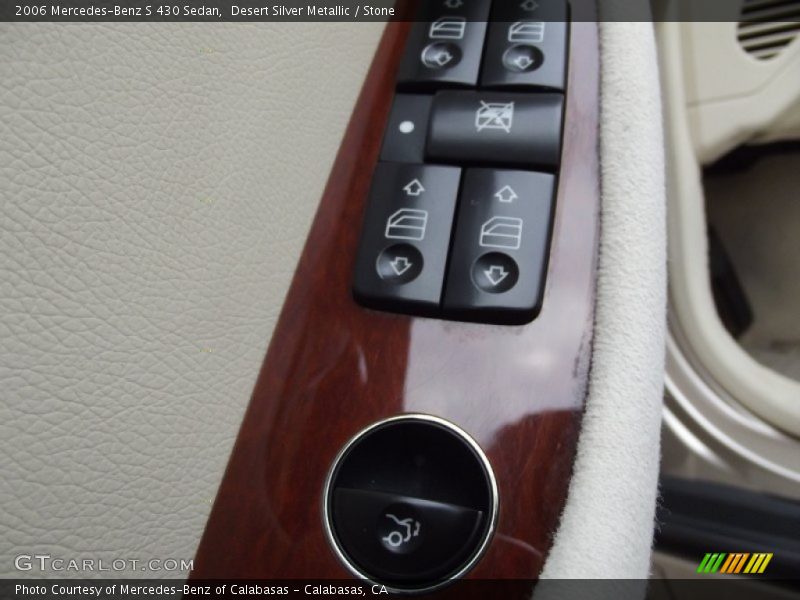 Desert Silver Metallic / Stone 2006 Mercedes-Benz S 430 Sedan