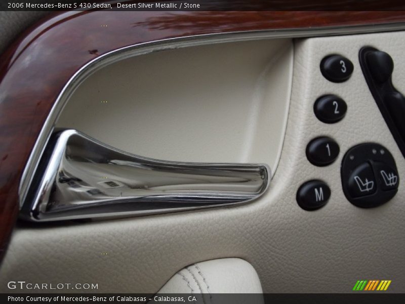 Desert Silver Metallic / Stone 2006 Mercedes-Benz S 430 Sedan