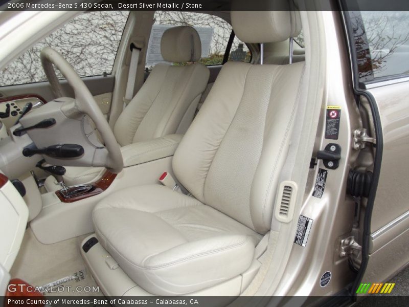 Desert Silver Metallic / Stone 2006 Mercedes-Benz S 430 Sedan
