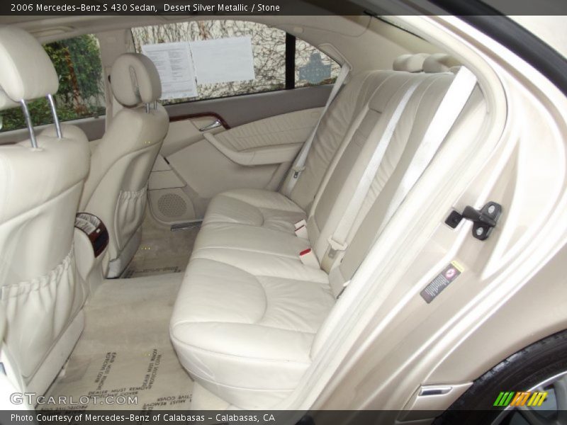 Desert Silver Metallic / Stone 2006 Mercedes-Benz S 430 Sedan