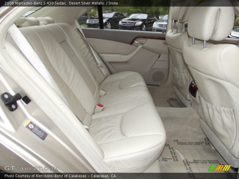Desert Silver Metallic / Stone 2006 Mercedes-Benz S 430 Sedan