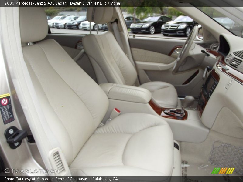 Desert Silver Metallic / Stone 2006 Mercedes-Benz S 430 Sedan
