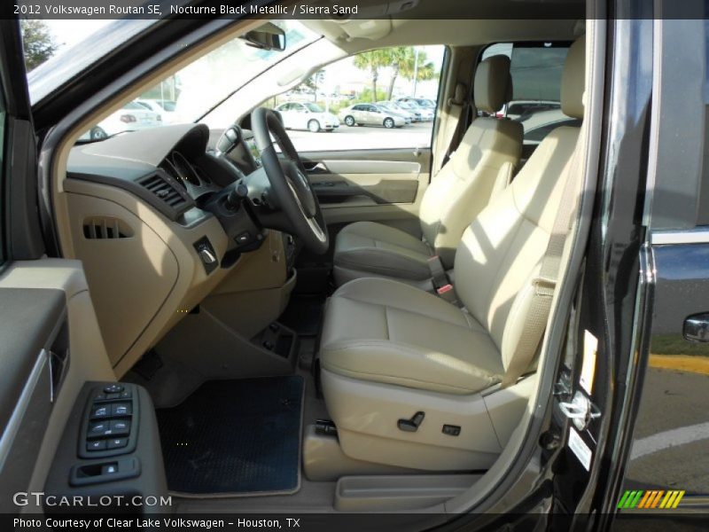 Nocturne Black Metallic / Sierra Sand 2012 Volkswagen Routan SE