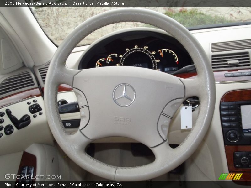 Desert Silver Metallic / Stone 2006 Mercedes-Benz S 430 Sedan