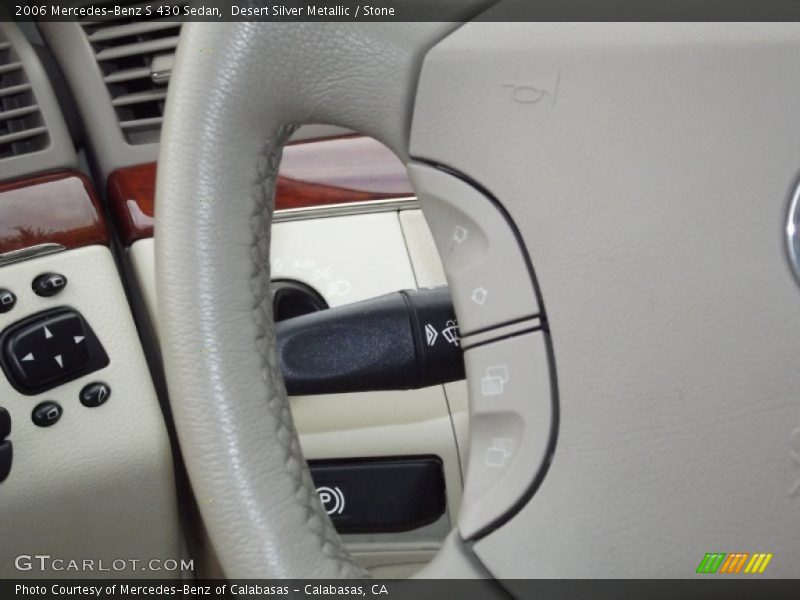 Desert Silver Metallic / Stone 2006 Mercedes-Benz S 430 Sedan