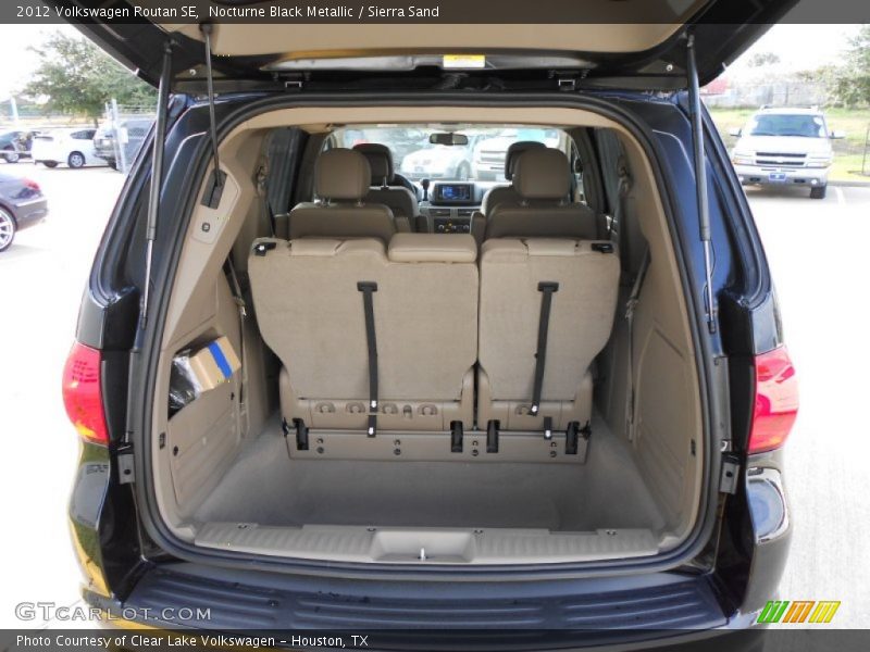 Nocturne Black Metallic / Sierra Sand 2012 Volkswagen Routan SE