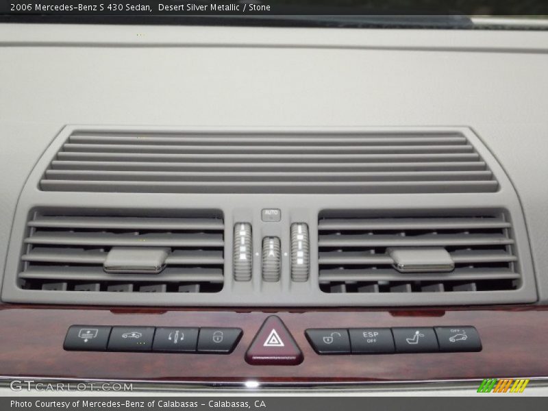 Desert Silver Metallic / Stone 2006 Mercedes-Benz S 430 Sedan