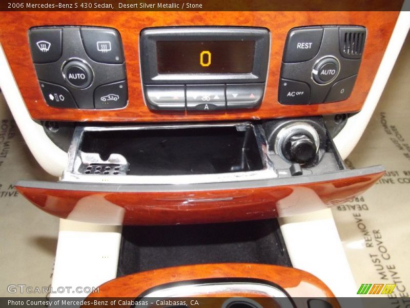 Desert Silver Metallic / Stone 2006 Mercedes-Benz S 430 Sedan
