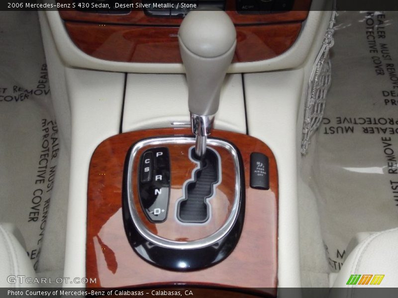 Desert Silver Metallic / Stone 2006 Mercedes-Benz S 430 Sedan