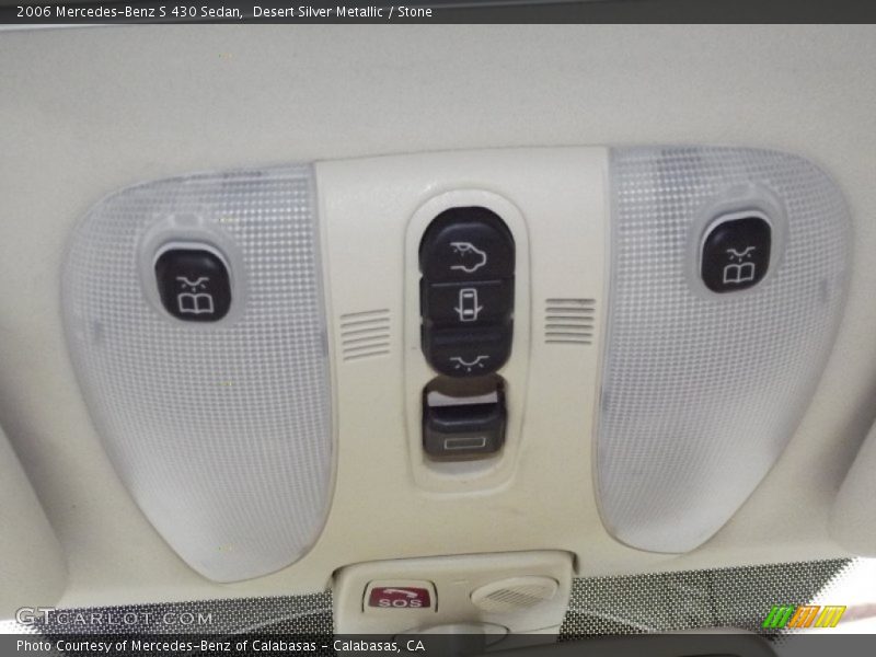 Desert Silver Metallic / Stone 2006 Mercedes-Benz S 430 Sedan