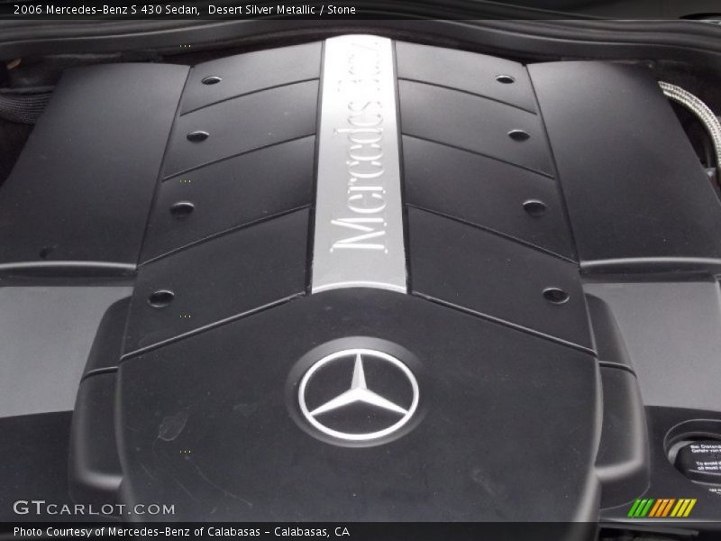 Desert Silver Metallic / Stone 2006 Mercedes-Benz S 430 Sedan