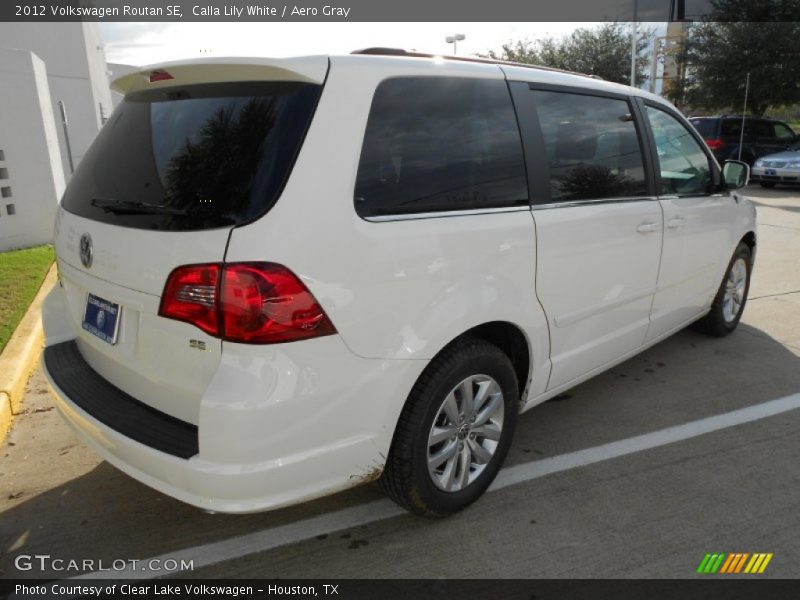 Calla Lily White / Aero Gray 2012 Volkswagen Routan SE