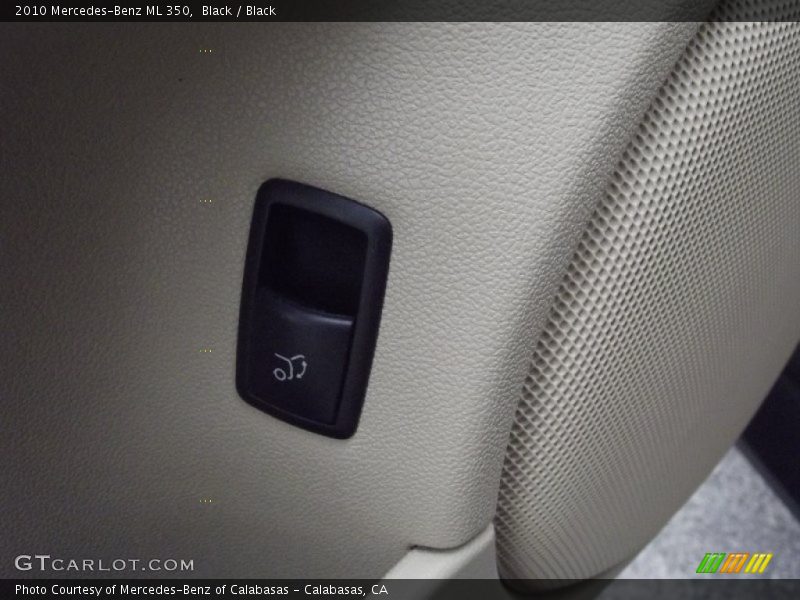 Black / Black 2010 Mercedes-Benz ML 350