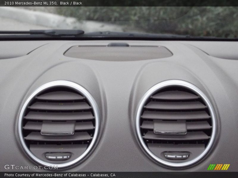 Black / Black 2010 Mercedes-Benz ML 350