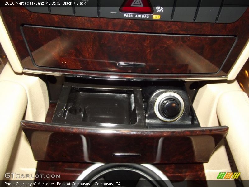 Black / Black 2010 Mercedes-Benz ML 350