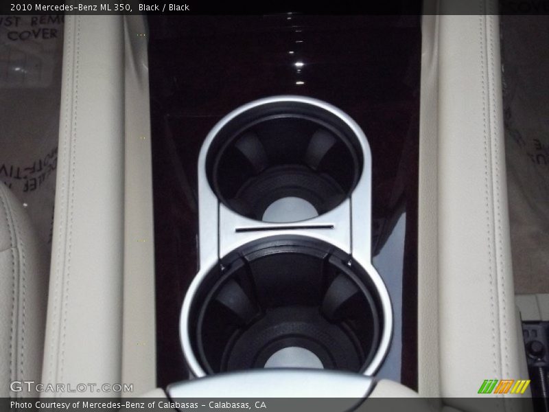 Black / Black 2010 Mercedes-Benz ML 350