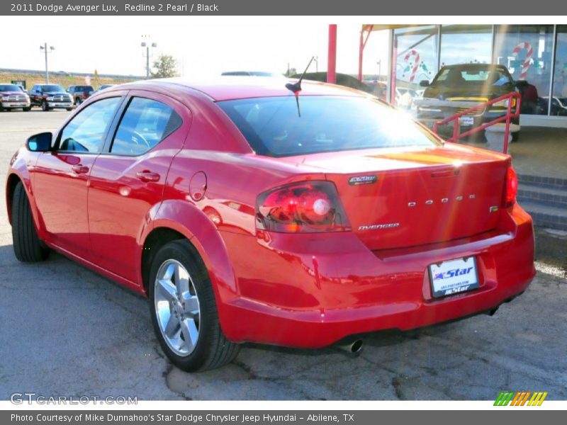 Redline 2 Pearl / Black 2011 Dodge Avenger Lux
