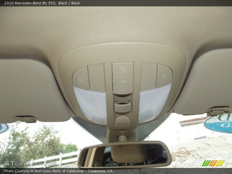 Black / Black 2010 Mercedes-Benz ML 350