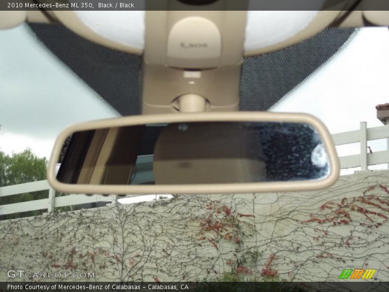 Black / Black 2010 Mercedes-Benz ML 350