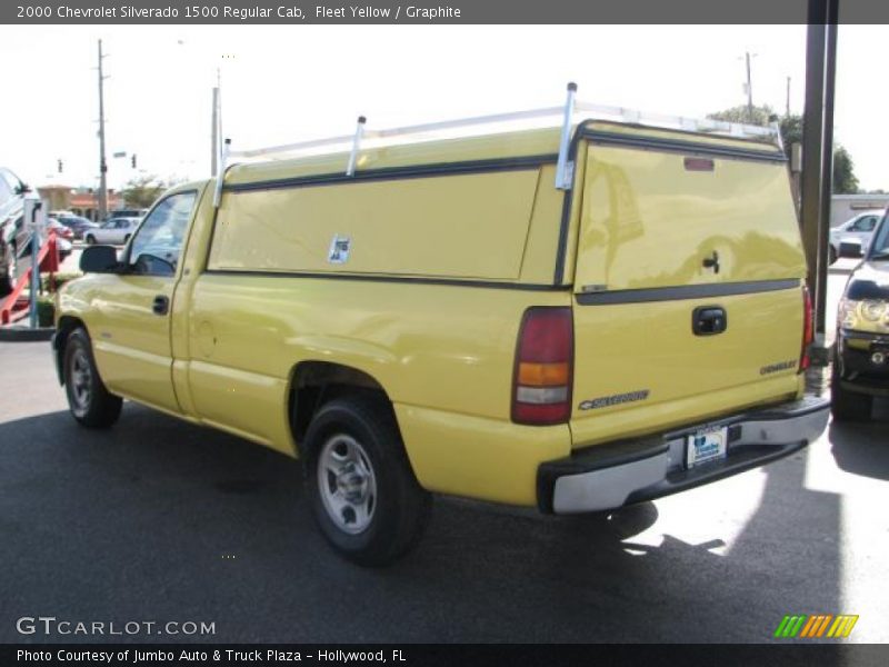Fleet Yellow / Graphite 2000 Chevrolet Silverado 1500 Regular Cab