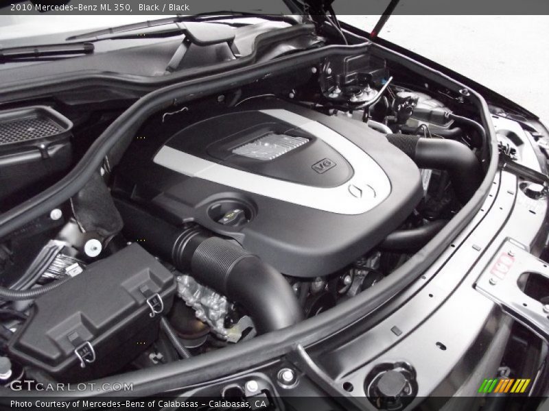 Black / Black 2010 Mercedes-Benz ML 350