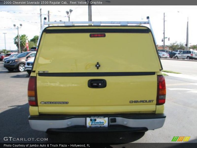 Fleet Yellow / Graphite 2000 Chevrolet Silverado 1500 Regular Cab