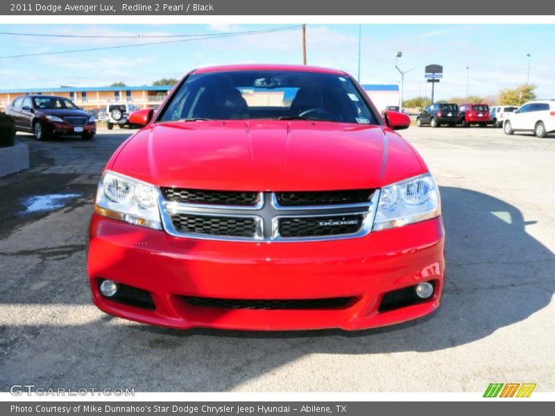 Redline 2 Pearl / Black 2011 Dodge Avenger Lux