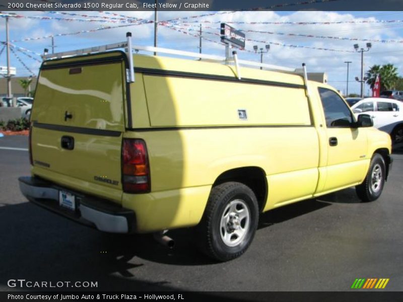 Fleet Yellow / Graphite 2000 Chevrolet Silverado 1500 Regular Cab