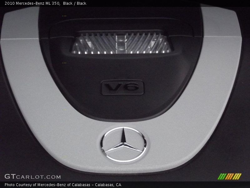 Black / Black 2010 Mercedes-Benz ML 350