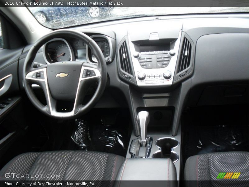 Mocha Steel Metallic / Jet Black 2010 Chevrolet Equinox LT AWD