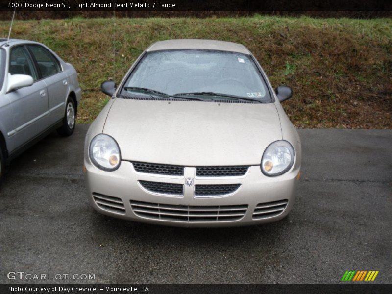 Light Almond Pearl Metallic / Taupe 2003 Dodge Neon SE